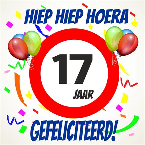 mooie 17e verjaardag wensen.